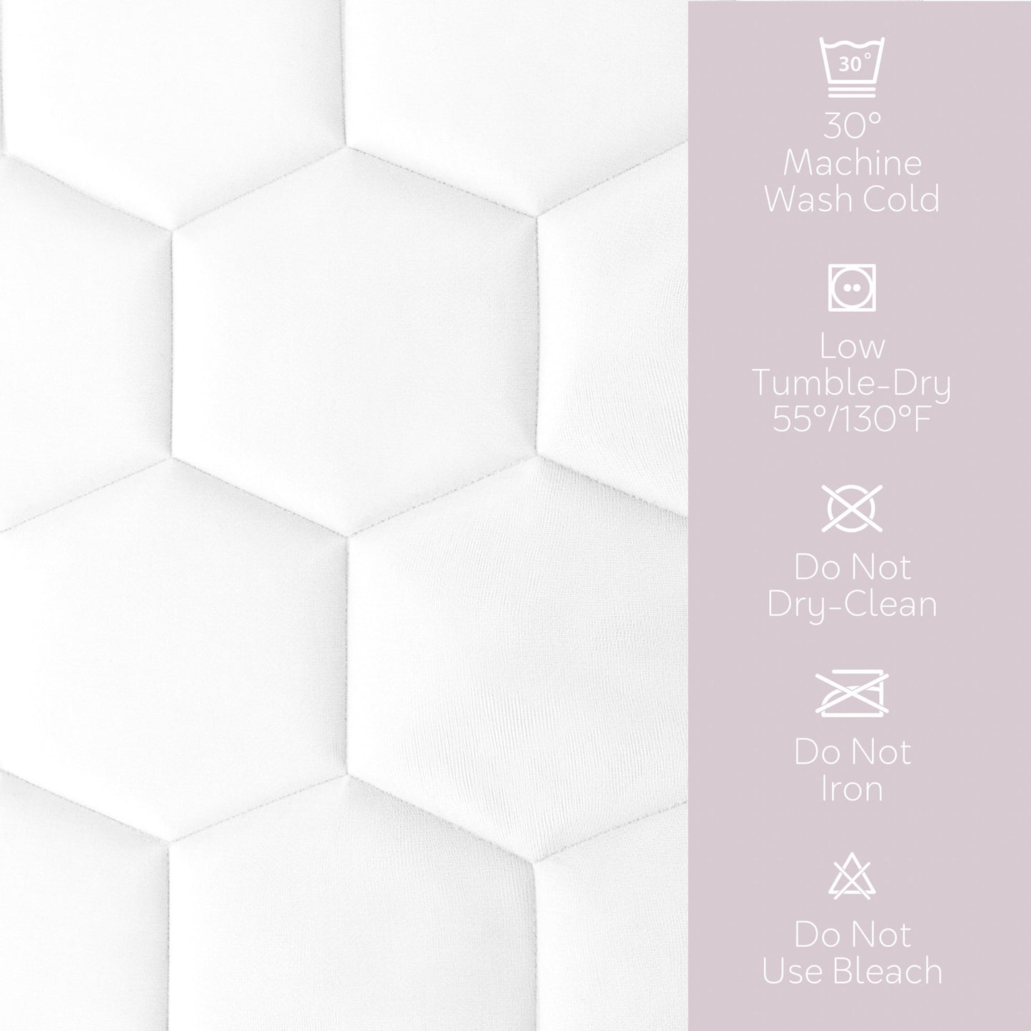 Lammaloe Waterproof Quilted Mattress Protector