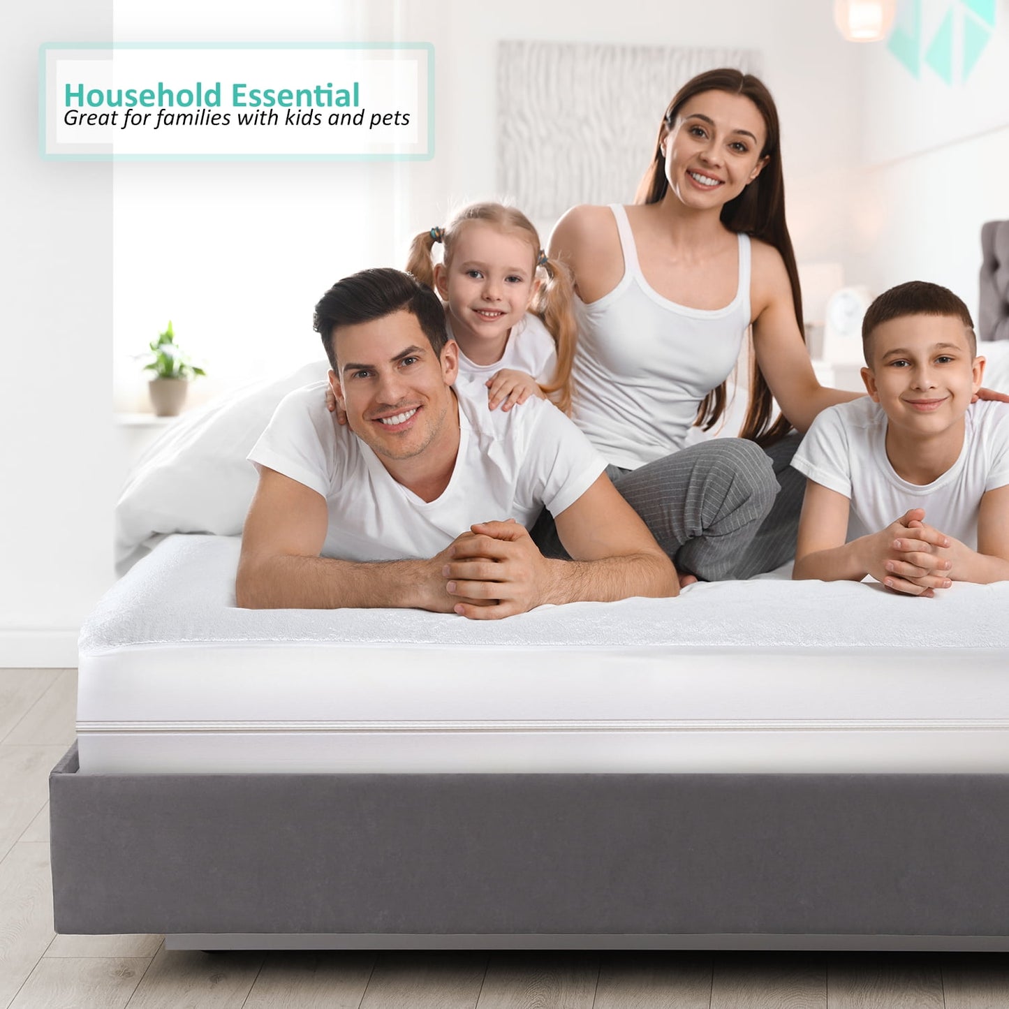 Lammaloe Zippered Waterproof Mattress Protector