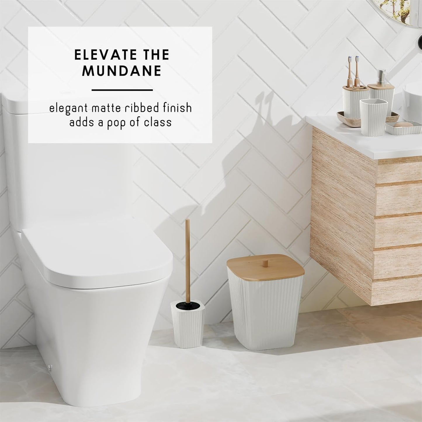 Clara Clark Bathroom Accessories Set