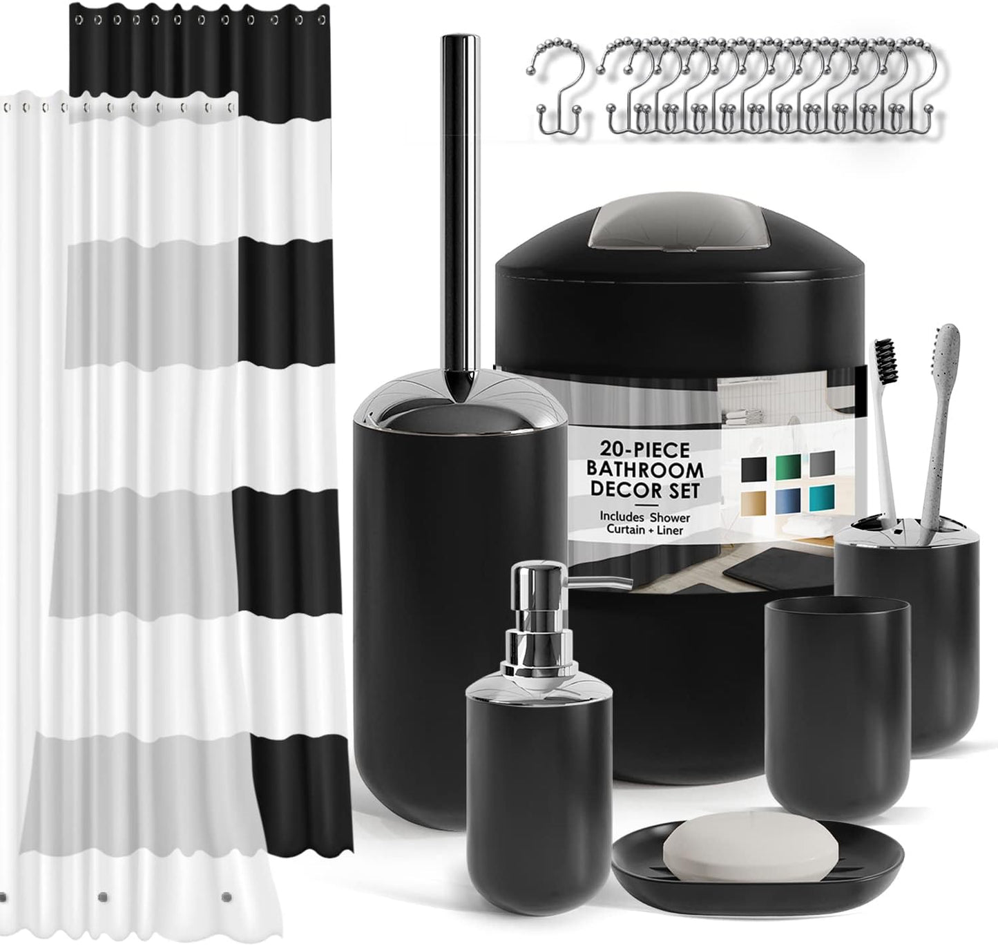 Clara Clark Bathroom Set with Accessories