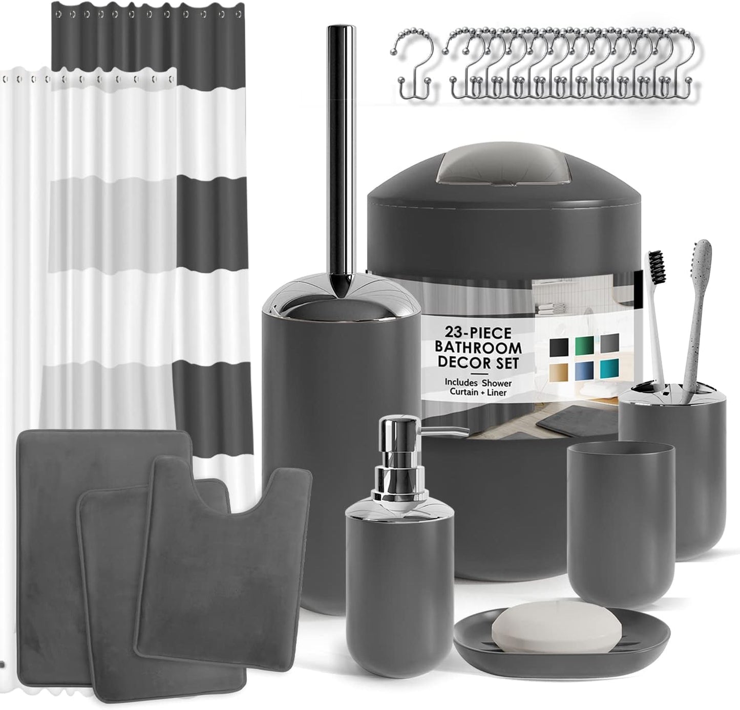 Clara Clark Bathroom Set with Accessories