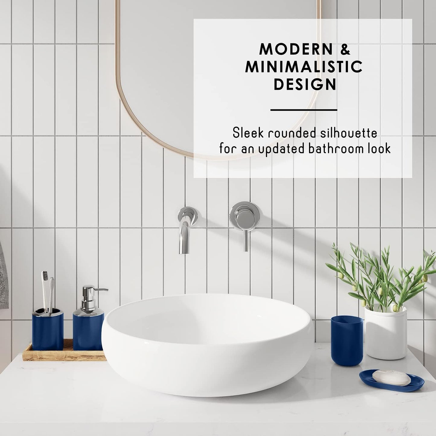 Clara Clark Bathroom Set with Accessories