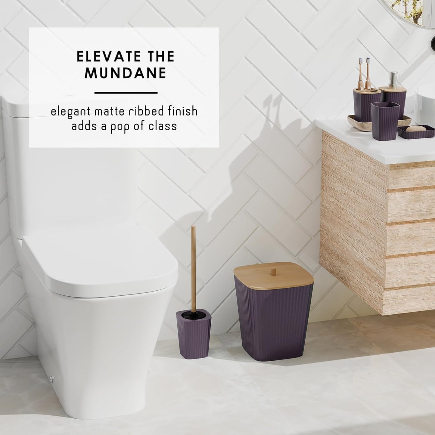 Clara Clark Bathroom Accessories Set