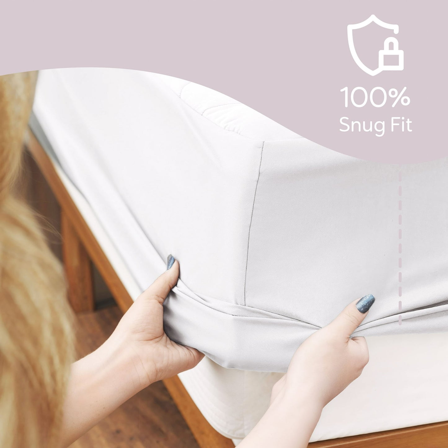 Lammaloe Waterproof Quilted Mattress Protector