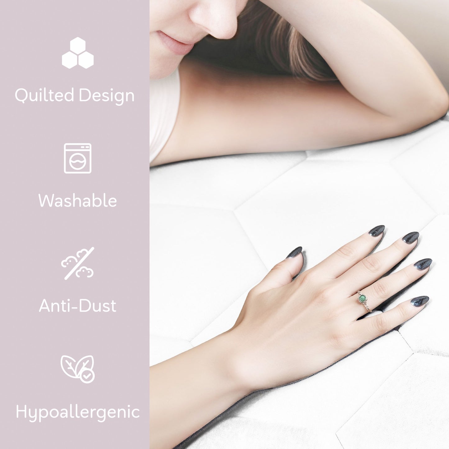 Lammaloe Waterproof Quilted Mattress Protector