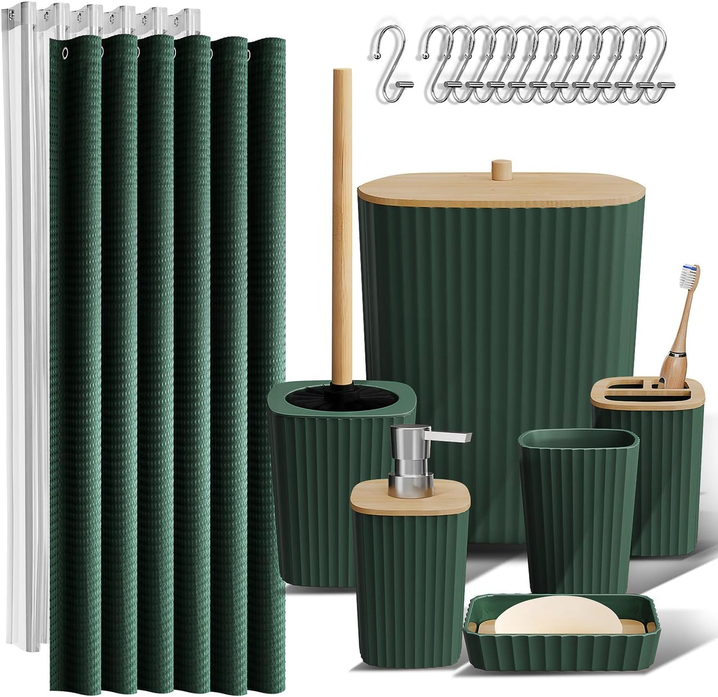 Clara Clark Bathroom Accessories Set