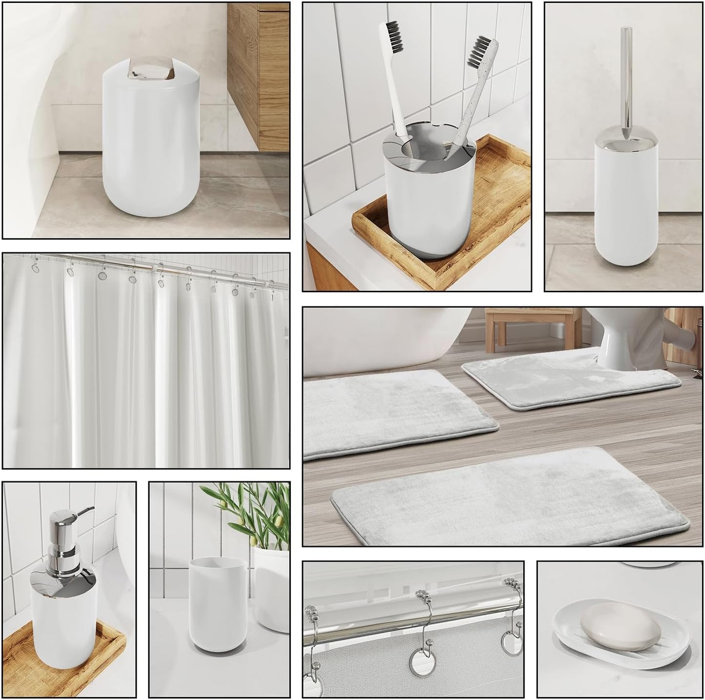 Clara Clark Bathroom Set with Accessories