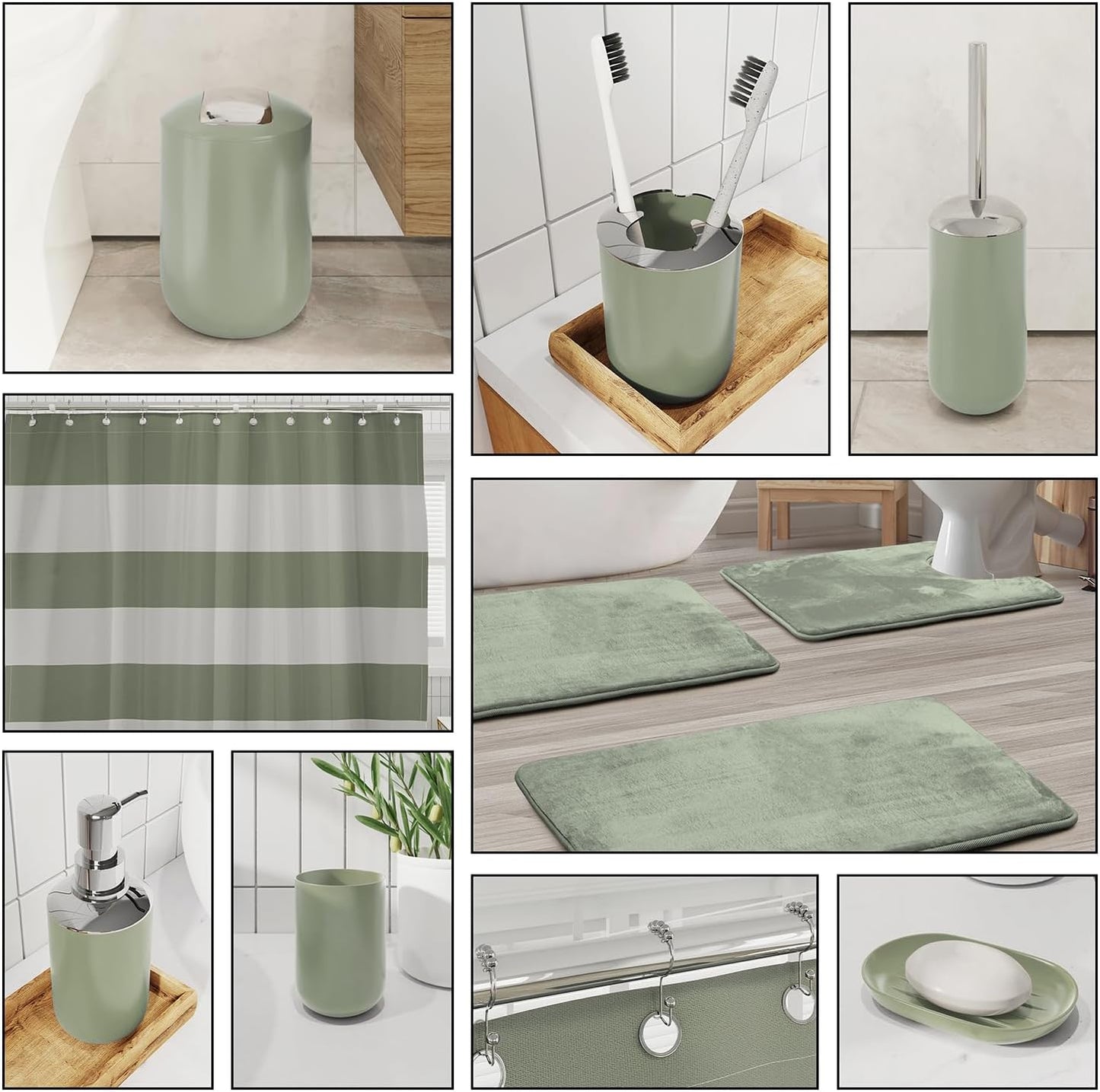 Clara Clark Bathroom Set with Accessories