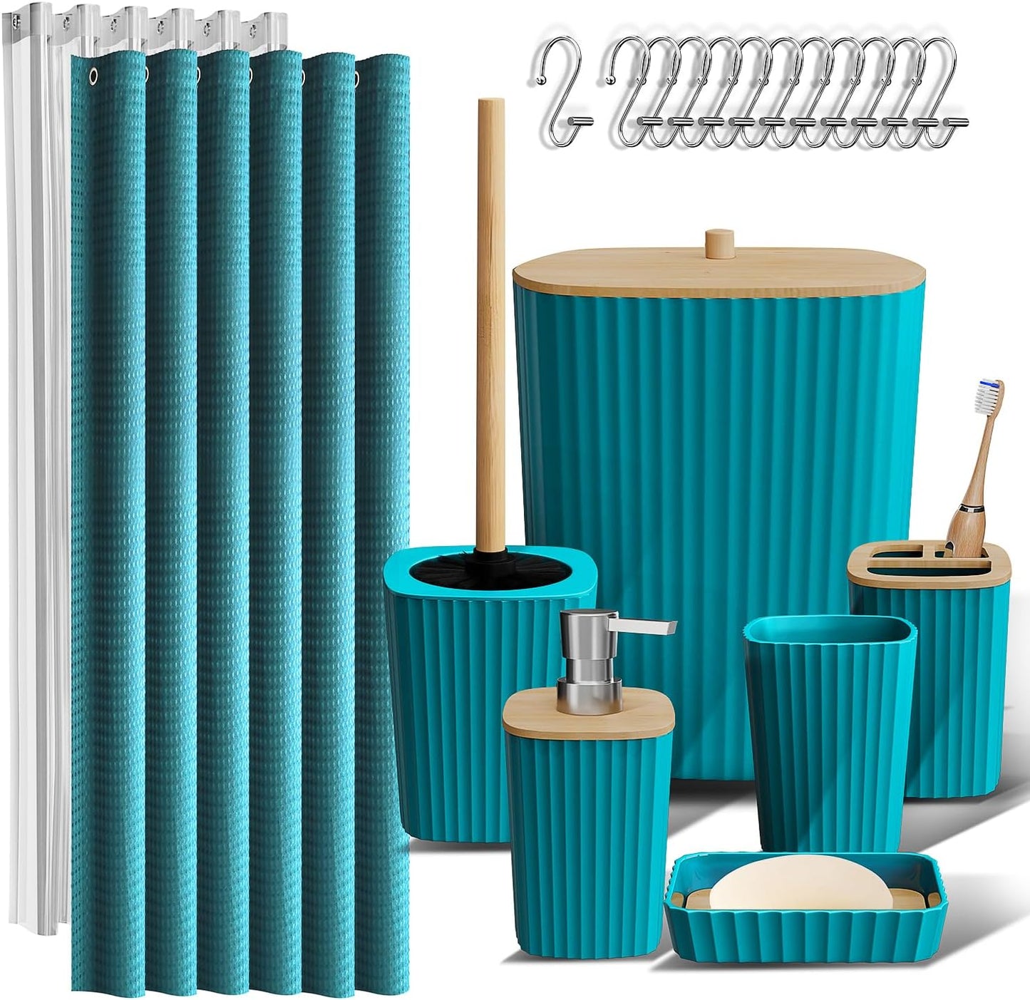 Clara Clark Bathroom Accessories Set