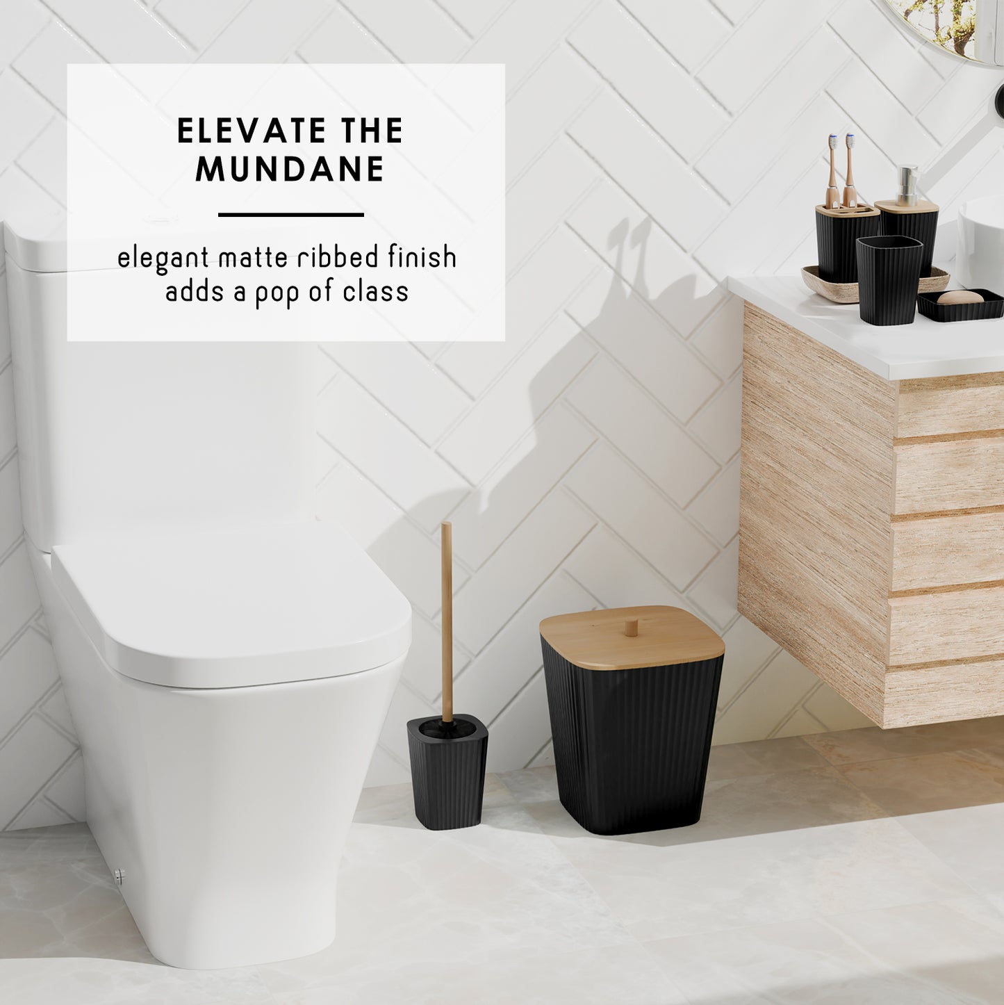 Clara Clark Bathroom Accessory Set