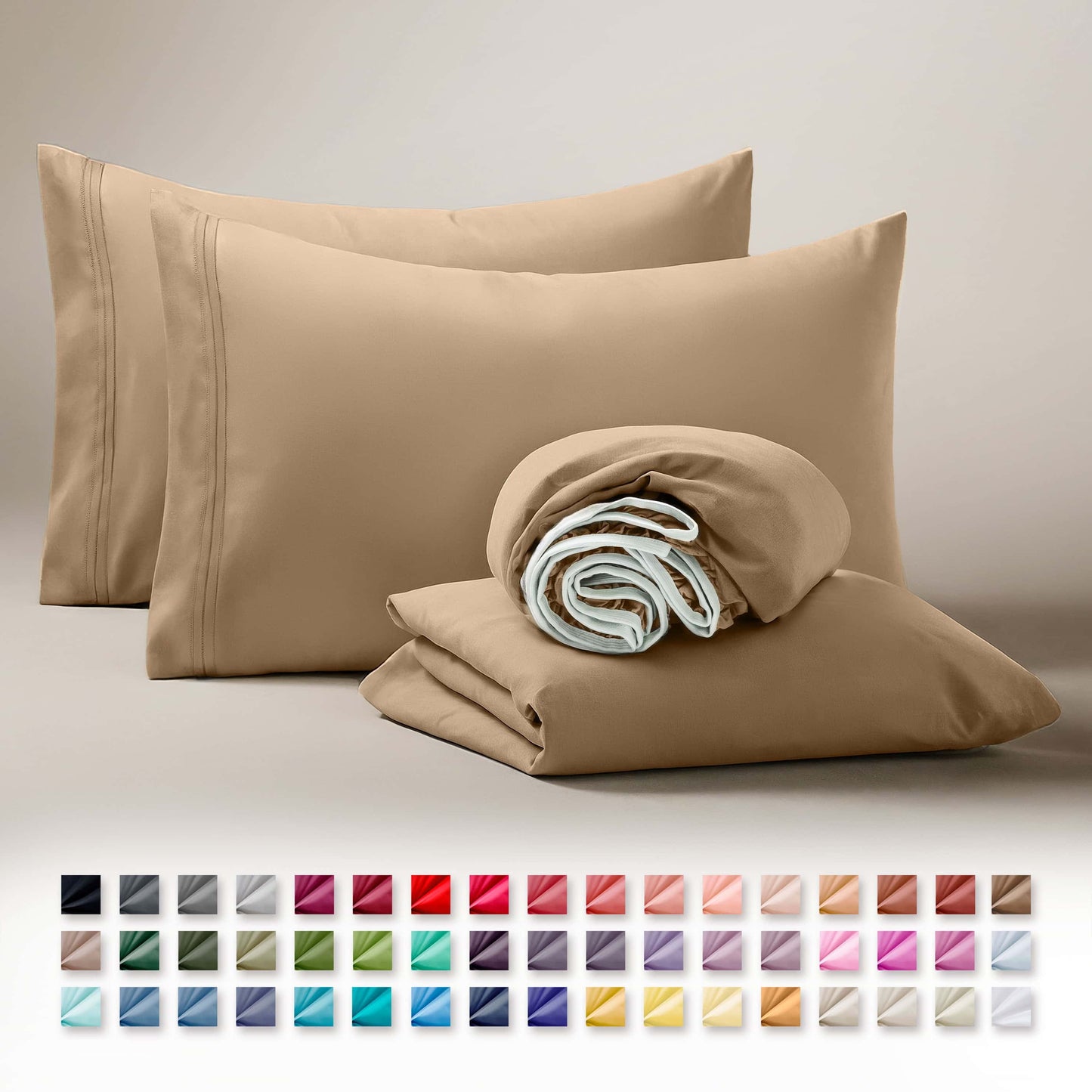 Clara Clark Ultra Soft Microfiber Bed Sheets Set (Twin)