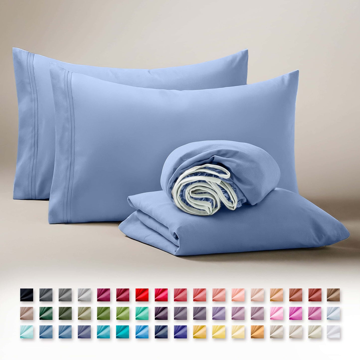 Clara Clark Ultra Soft Microfiber Bed Sheets Set (Twin)