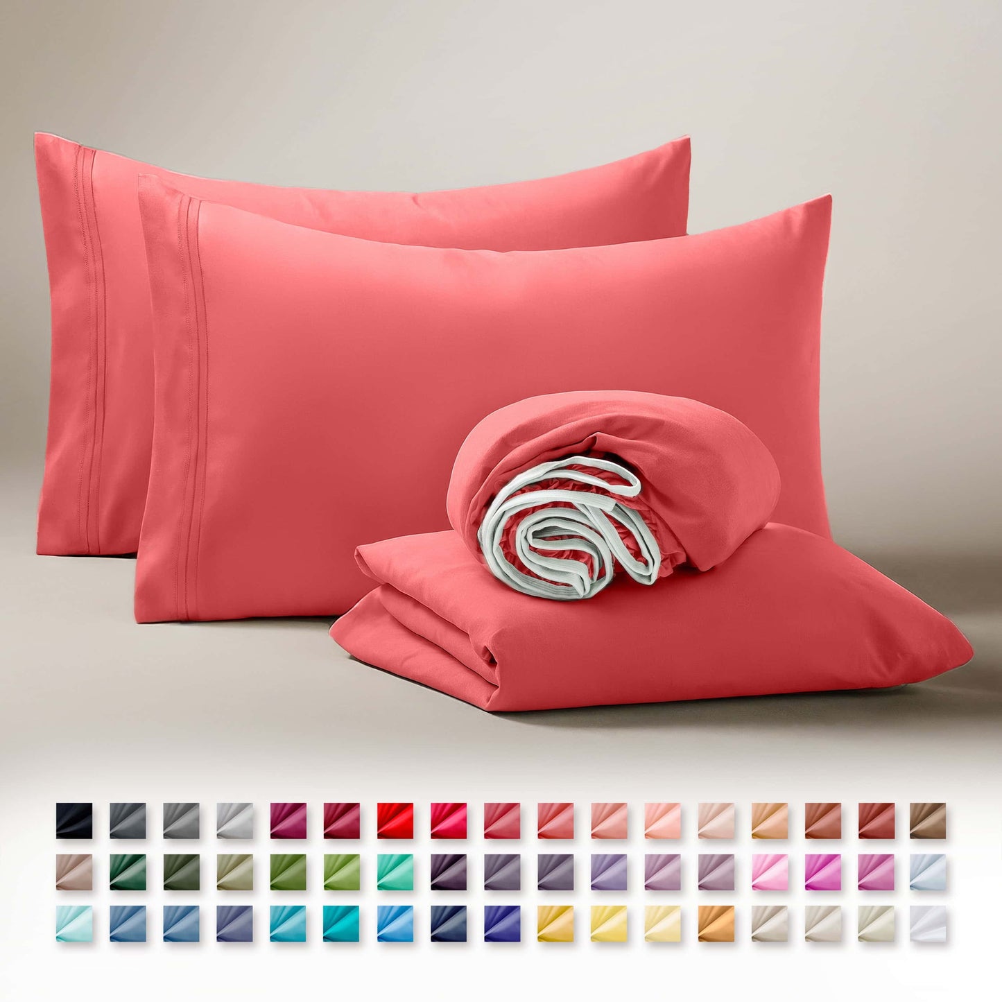 Clara Clark Ultra Soft Microfiber Bed Sheets Set (Twin)