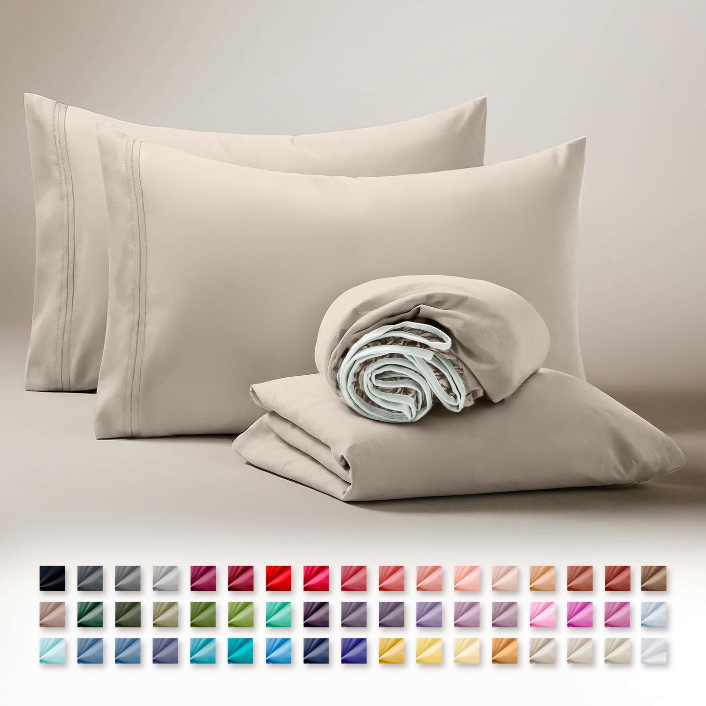 Clara Clark Ultra Soft Microfiber Bed Sheets Set (Twin)