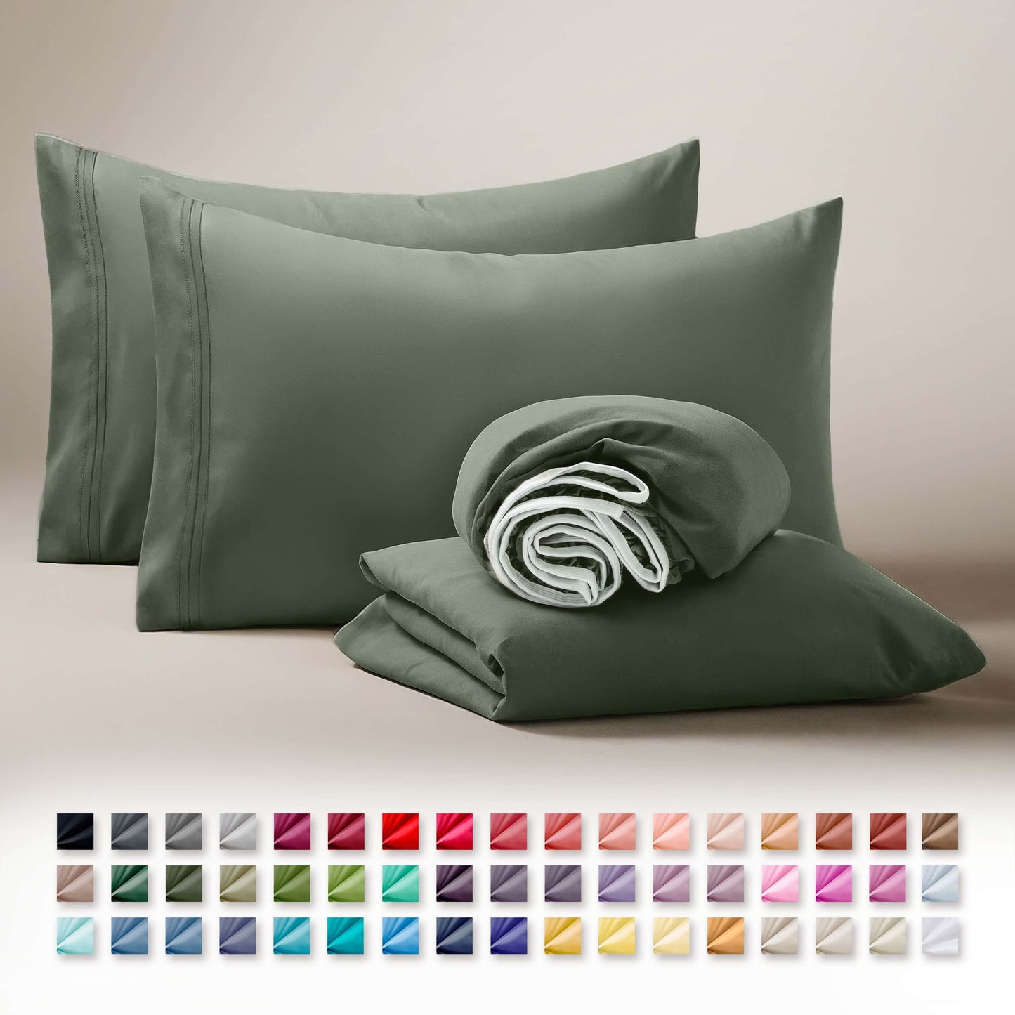 Clara Clark Ultra Soft Microfiber Bed Sheets Set (Twin)