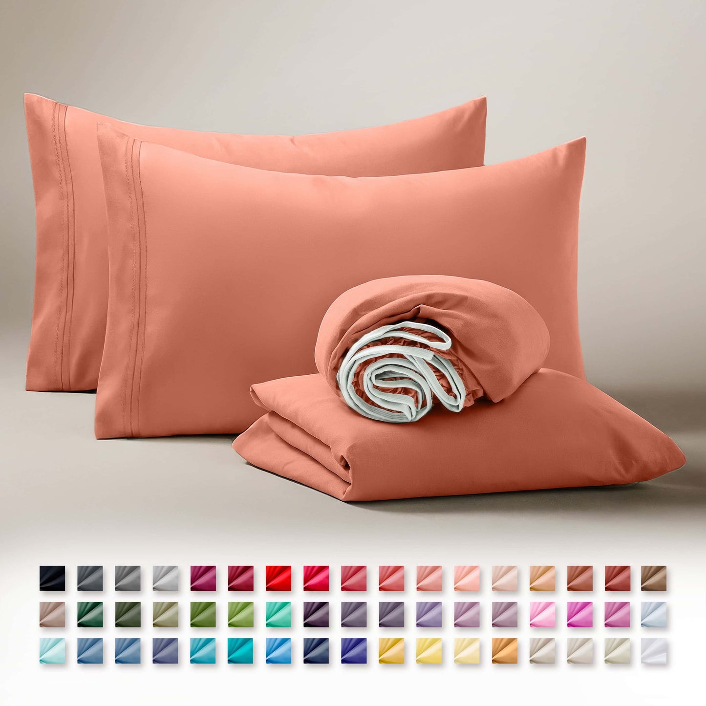 Clara Clark Ultra Soft Microfiber Bed Sheets Set (Twin)