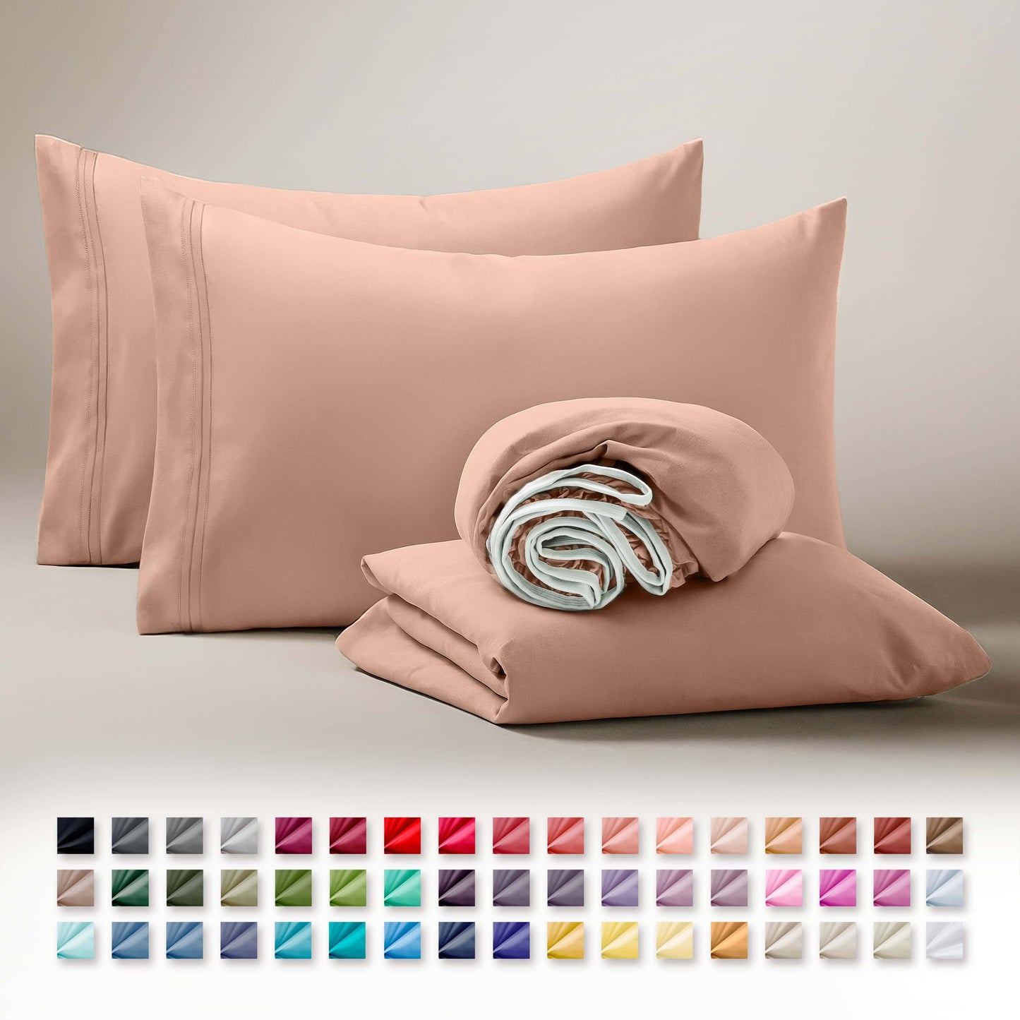 Clara Clark Ultra Soft Microfiber Bed Sheets Set (Twin)