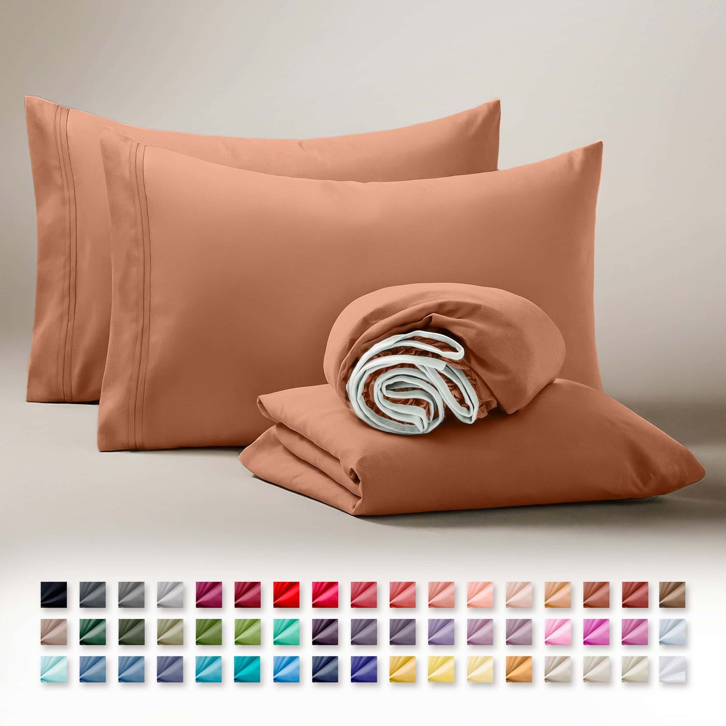 Clara Clark Ultra Soft Microfiber Bed Sheets Set (Twin)