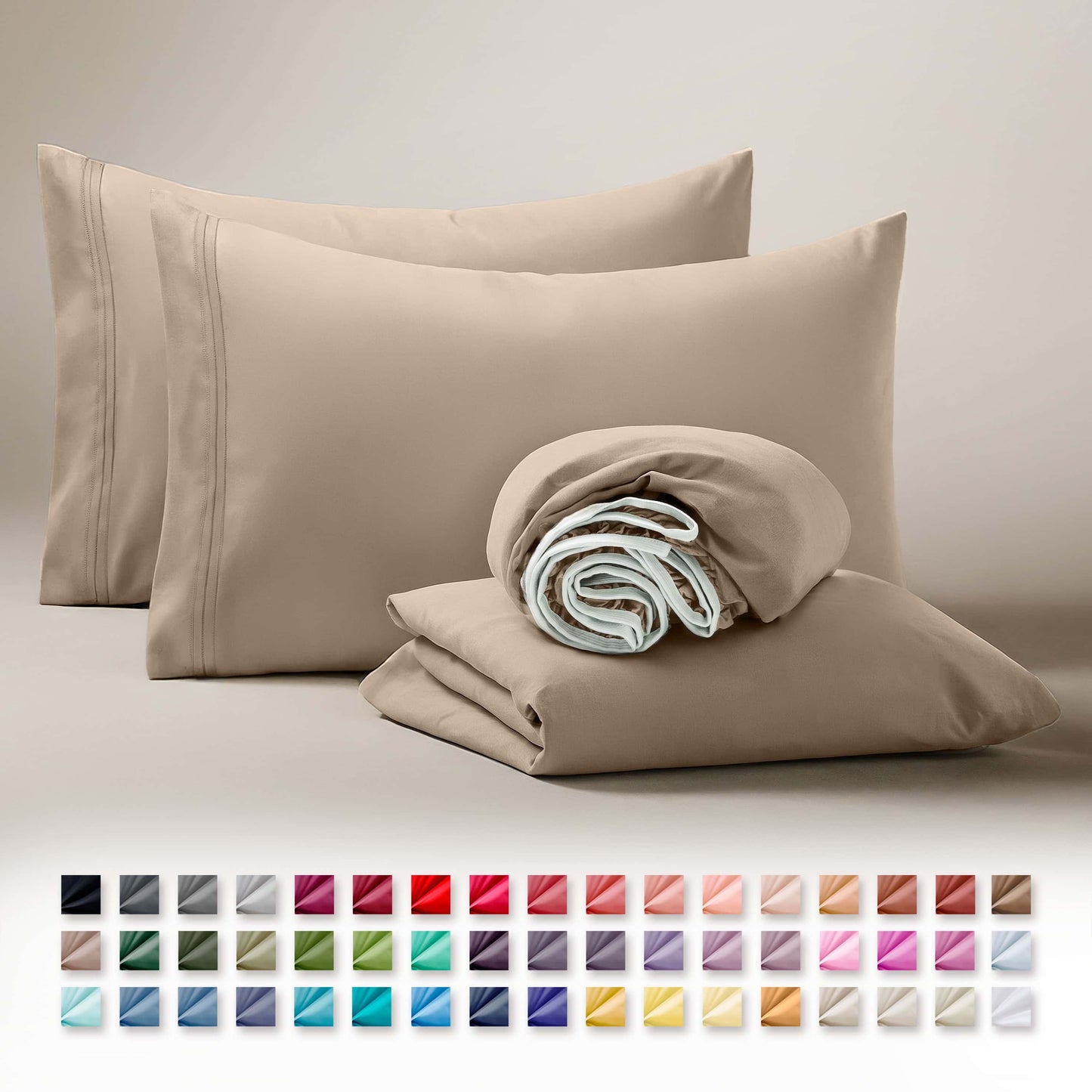 Clara Clark Ultra Soft Microfiber Bed Sheets Set (Twin)