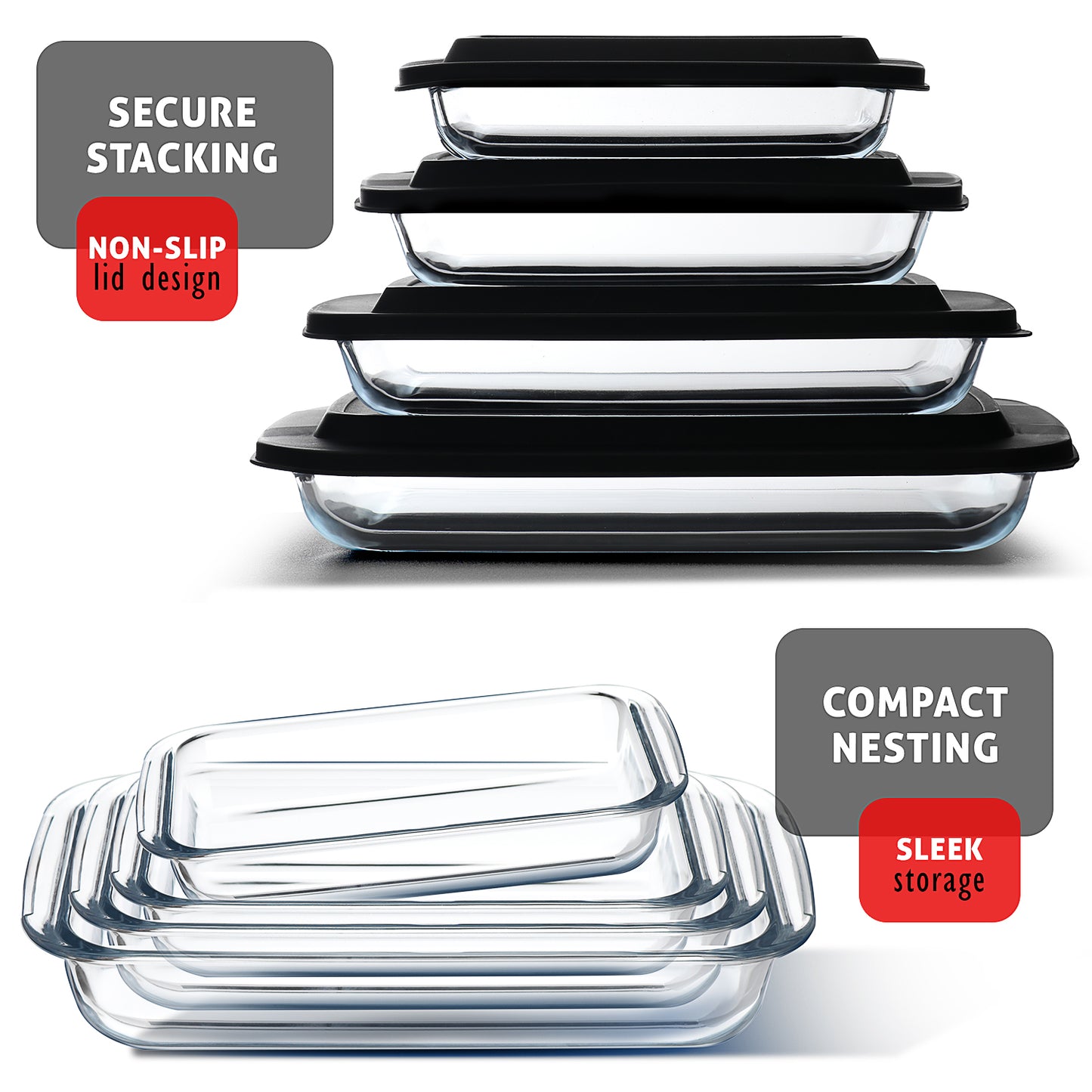Virtu Glass Lasagna Dish