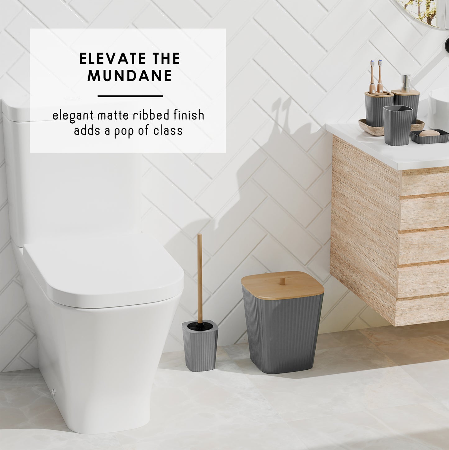 Clara Clark Bathroom Accessory Set