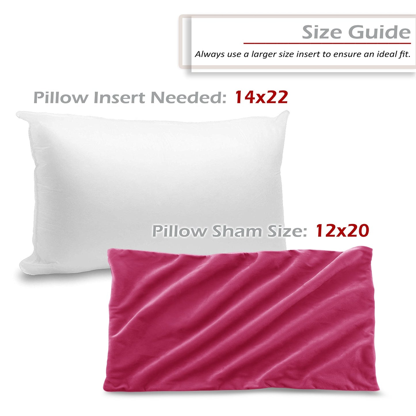 2 Pack 12 x 20 nestl Throw Pillow Covers, Cozy Velvet Decorative Outdoor Pillow