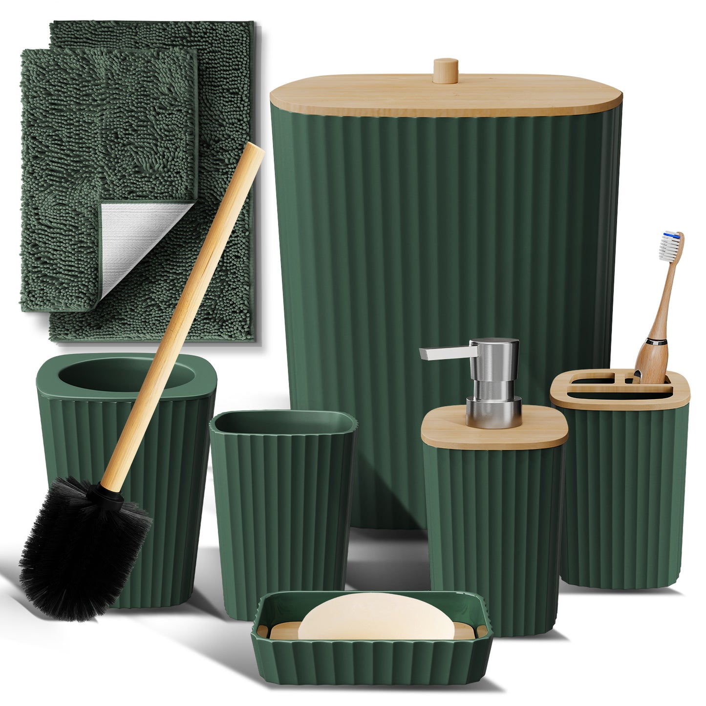 Clara Clark Bathroom Accessory Set