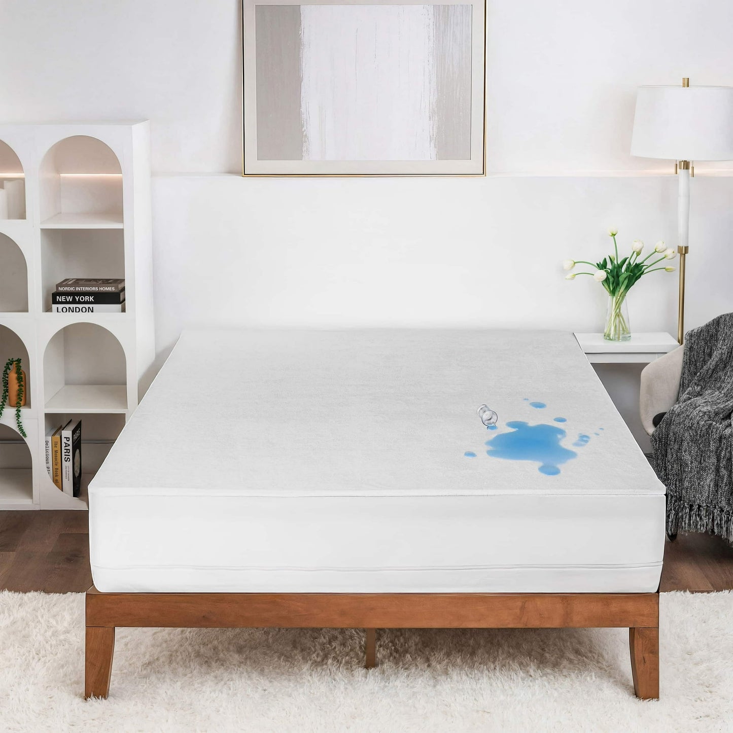Lammaloe Zippered Waterproof Mattress Protector