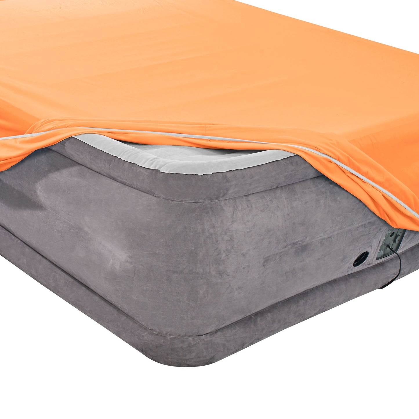 nestl Twin Fitted Sheet - Single Fitted Deep Pocket Sheet - Fits Mattress Perfectly - Soft Wrinkle Free Sheet - 1 Fitted Sheet Only