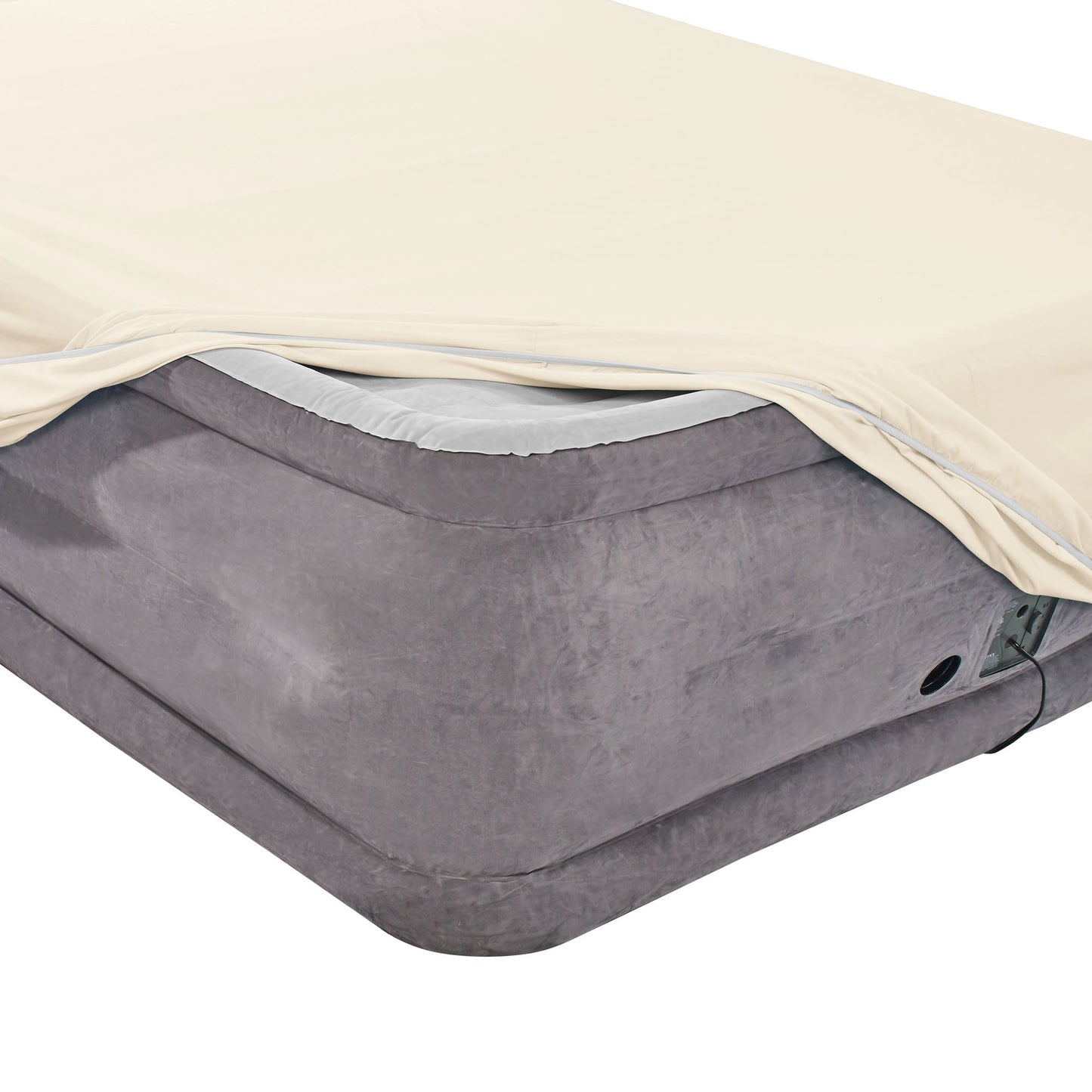 nestl Twin Fitted Sheet - Single Fitted Deep Pocket Sheet - Fits Mattress Perfectly - Soft Wrinkle Free Sheet - 1 Fitted Sheet Only