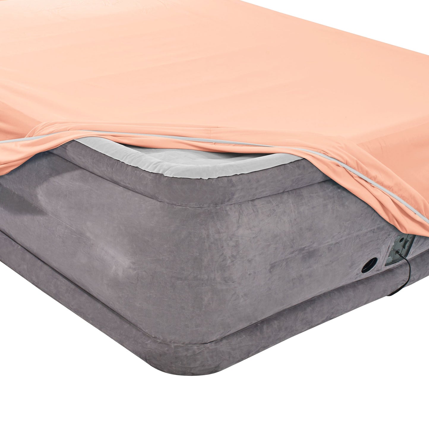 nestl Twin Fitted Sheet - Single Fitted Deep Pocket Sheet - Fits Mattress Perfectly - Soft Wrinkle Free Sheet - 1 Fitted Sheet Only