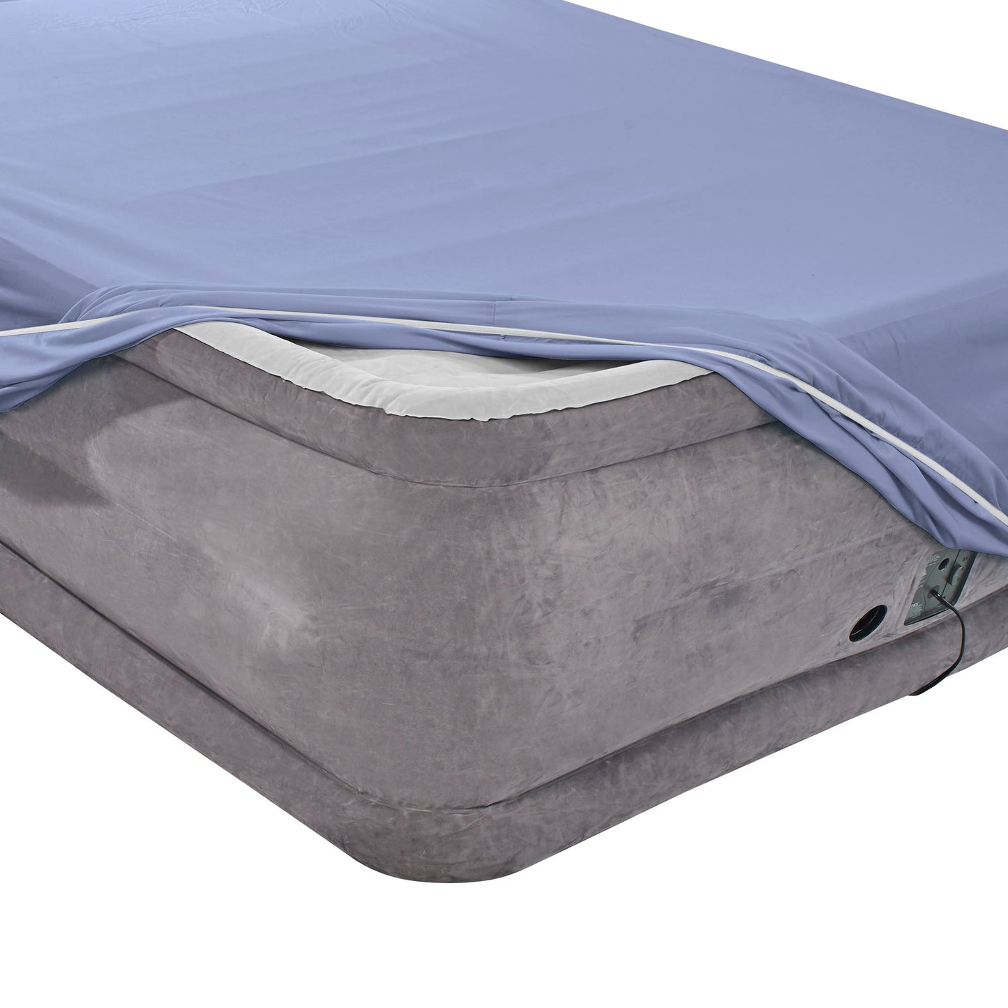 nestl Twin Fitted Sheet - Single Fitted Deep Pocket Sheet - Fits Mattress Perfectly - Soft Wrinkle Free Sheet - 1 Fitted Sheet Only