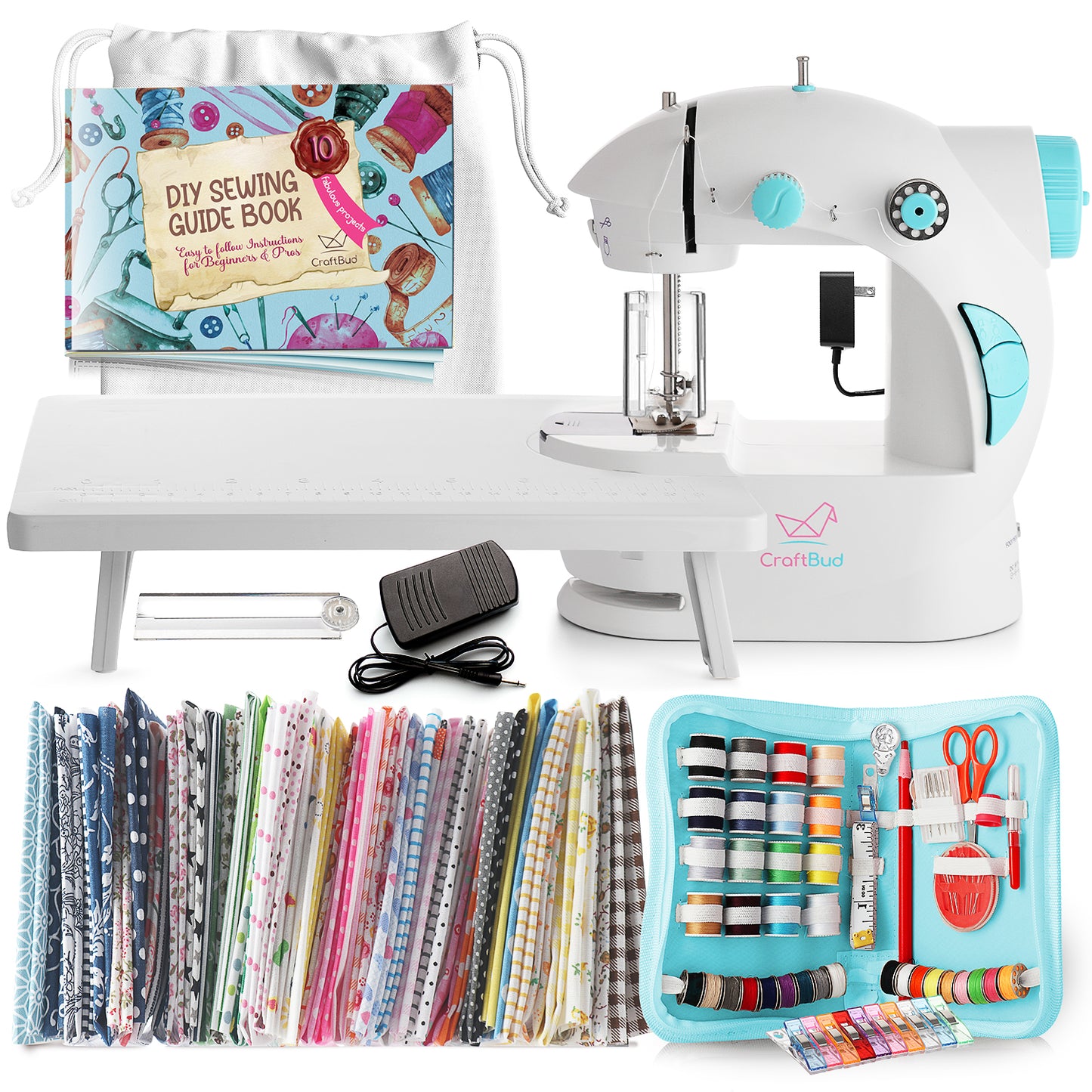 Mini Sewing Machine for Beginners with Sewing Kit