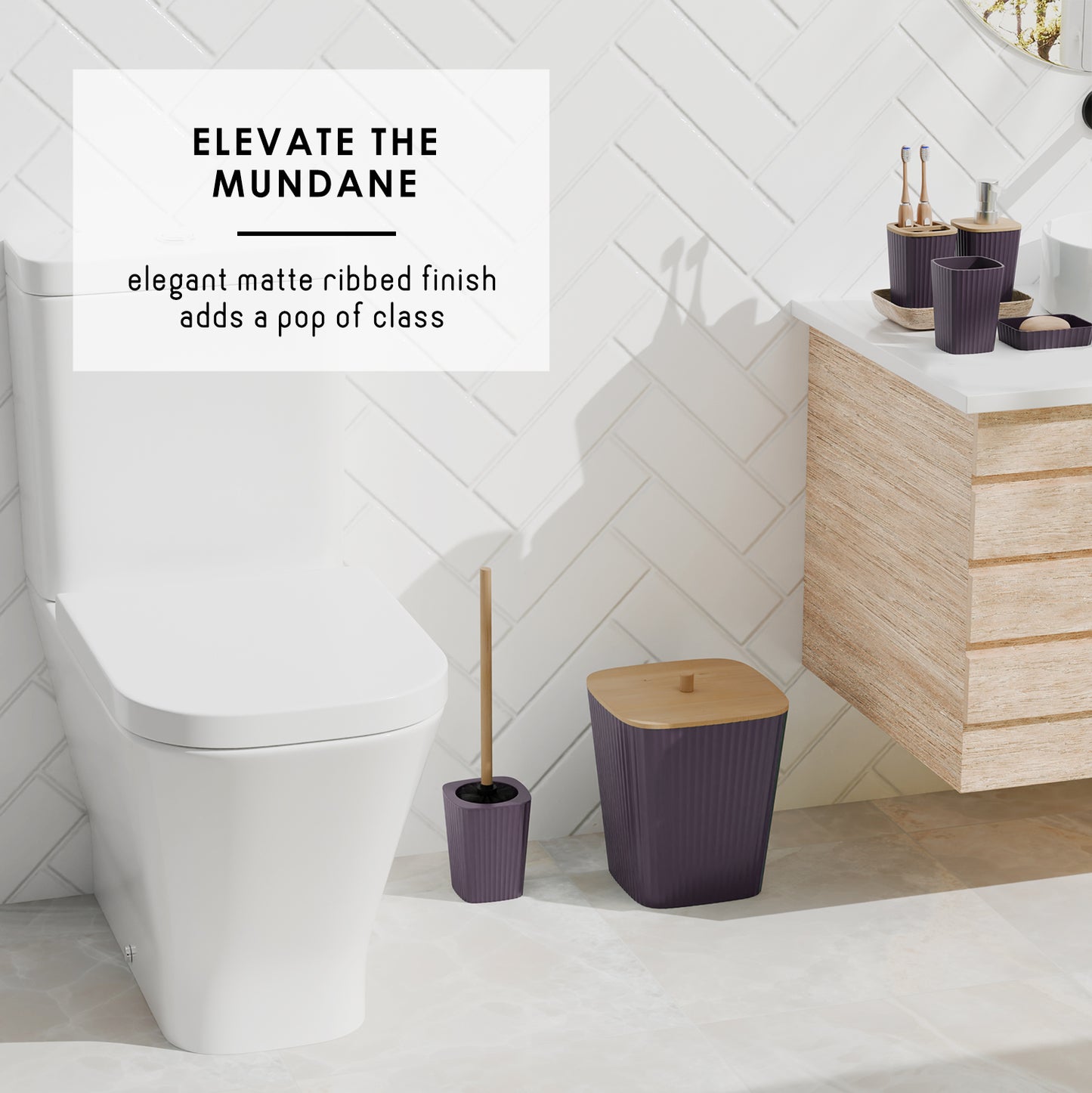 Clara Clark Bathroom Accessory Set
