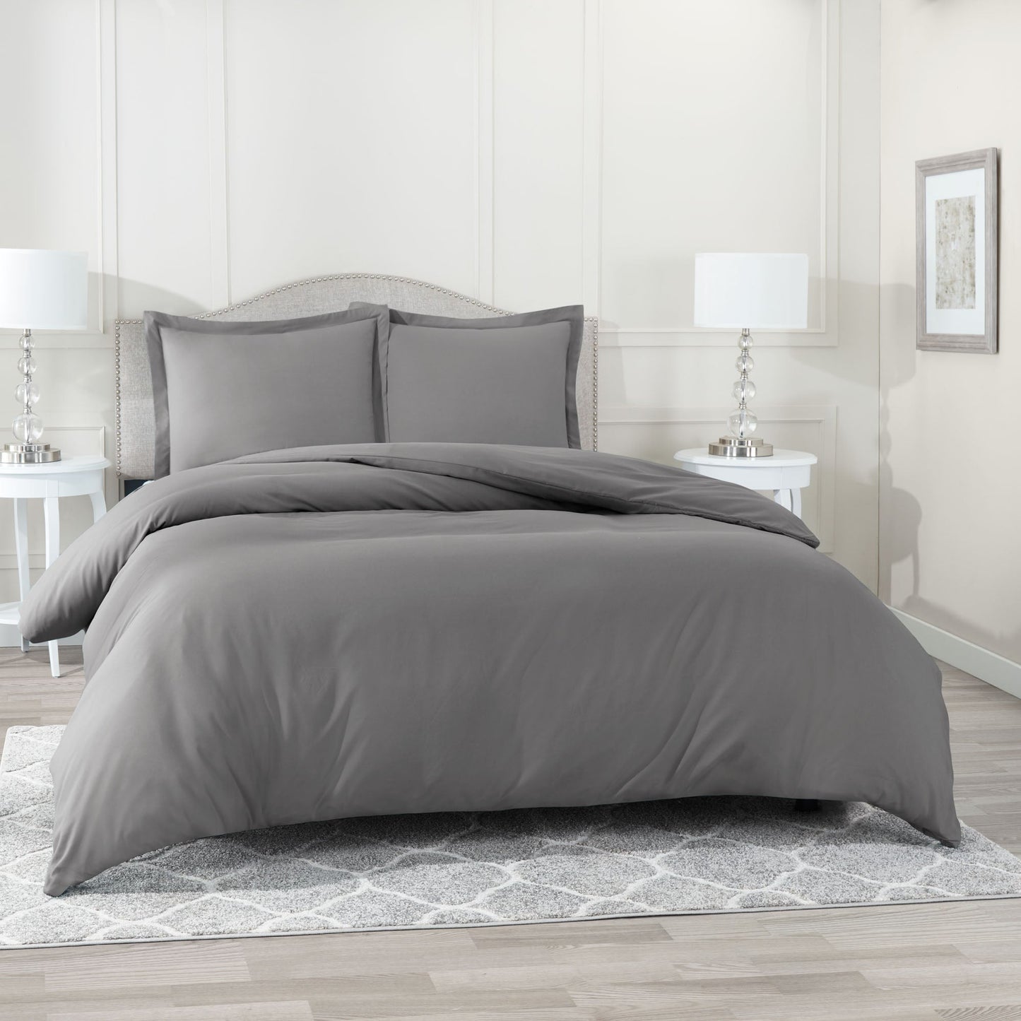 nestl Microfiber Duvet Cover Sets (1 Duvet Cover, 2 Pillowshams)