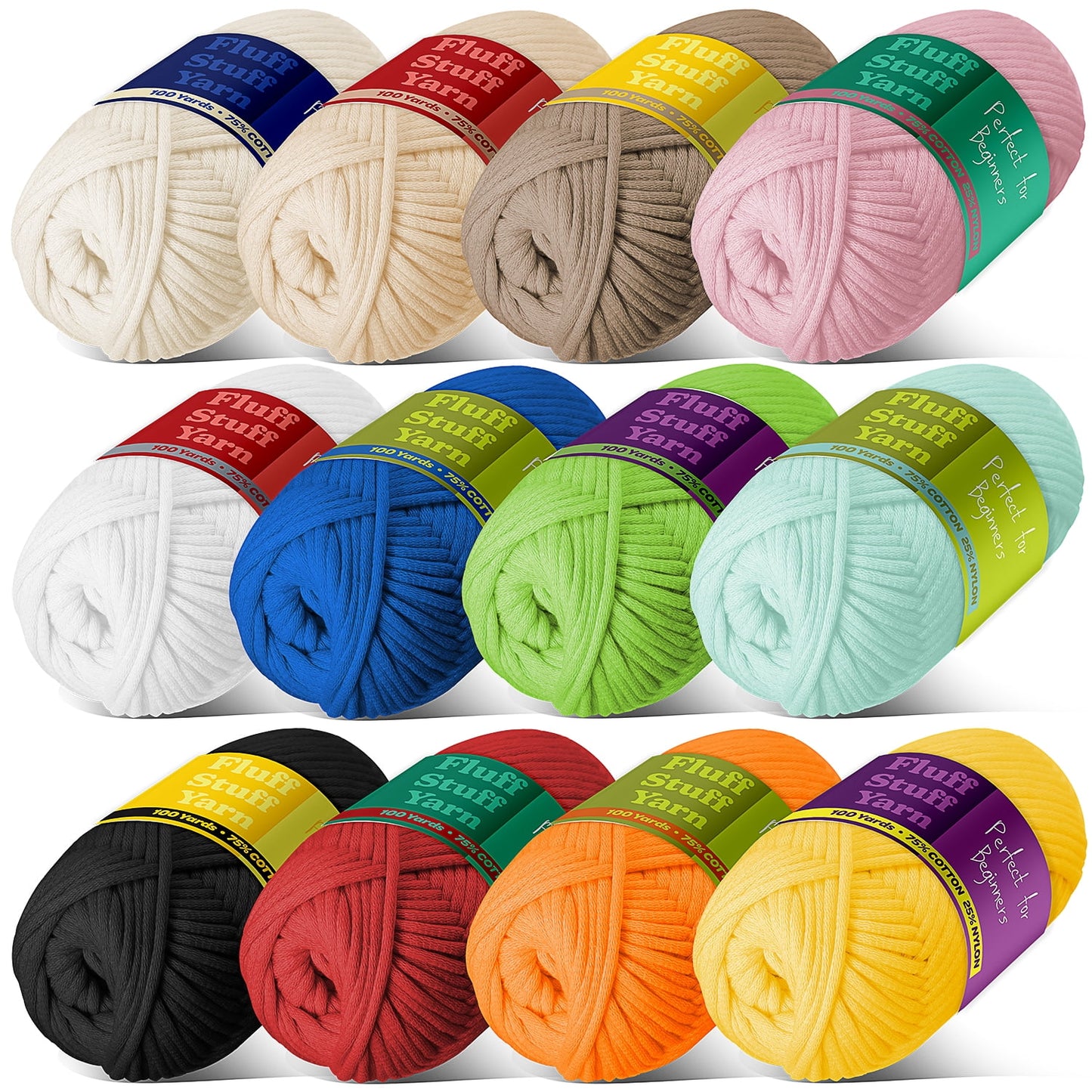Lammaloe Soft Cotton Yarn for Crocheting