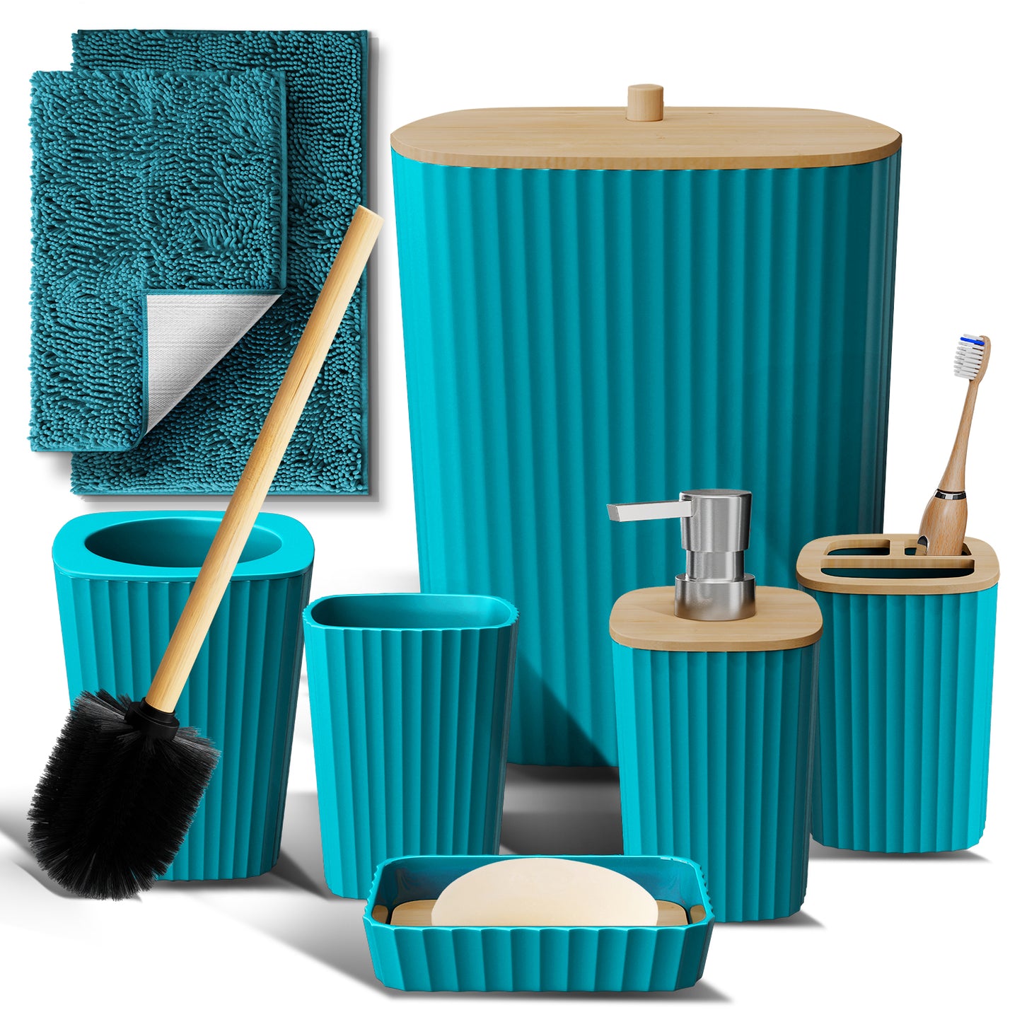 Clara Clark Bathroom Accessory Set