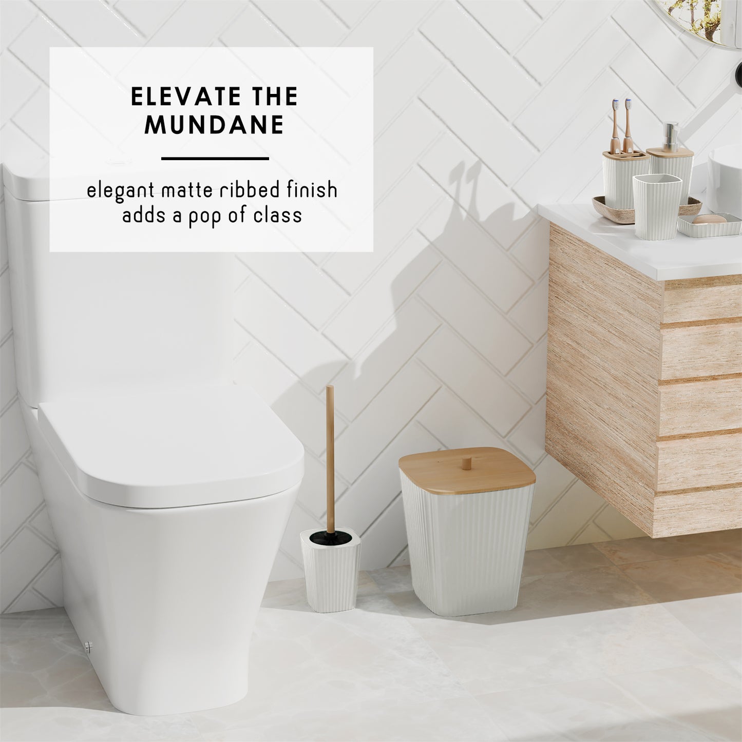 Clara Clark Bathroom Accessory Set