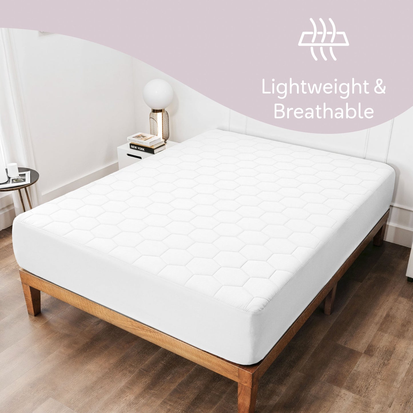 Lammaloe Waterproof Quilted Mattress Protector