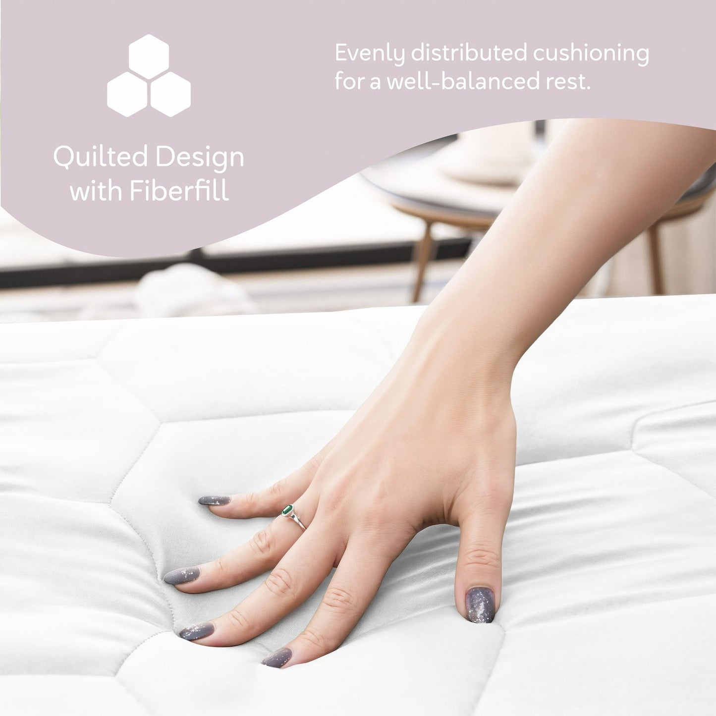 Lammaloe Waterproof Quilted Mattress Protector