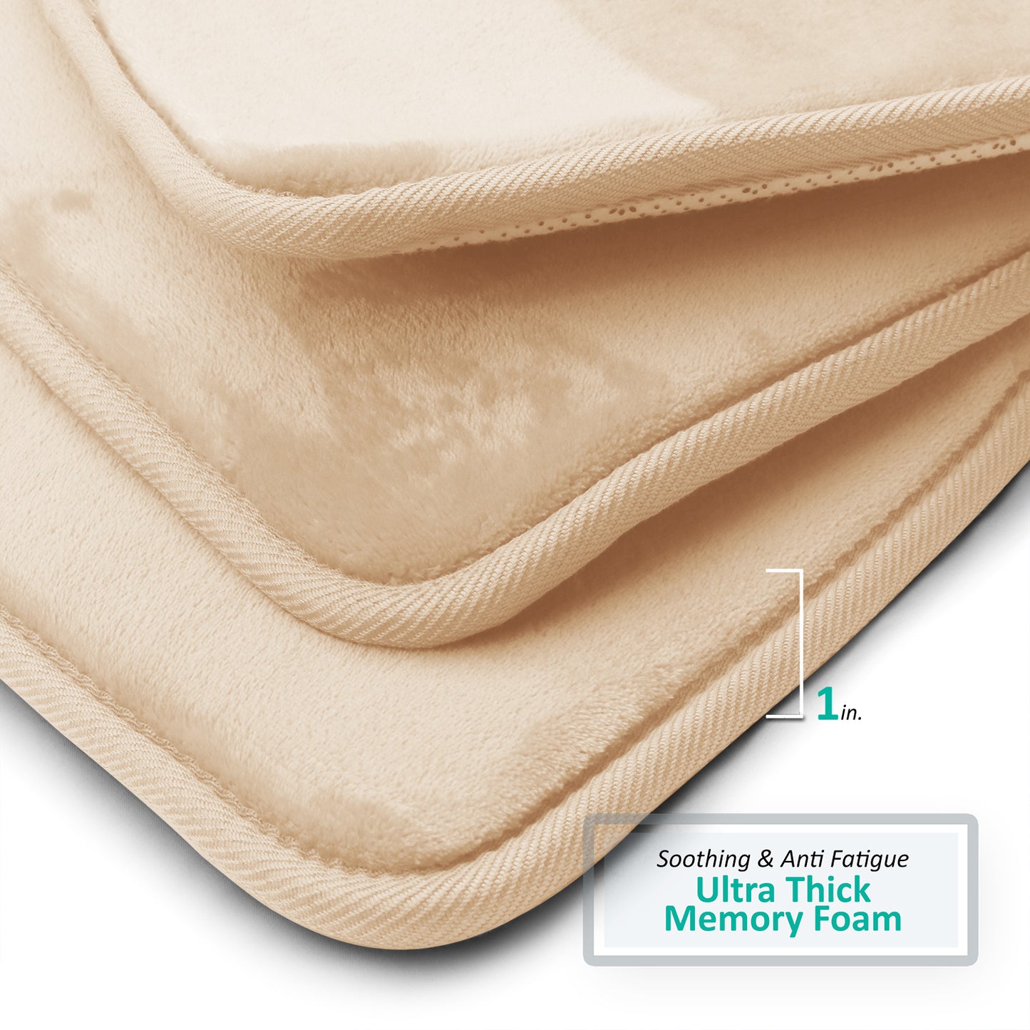 Clara ™ by Clara Clark® Memory Foam Bath Mat - 3 Pack