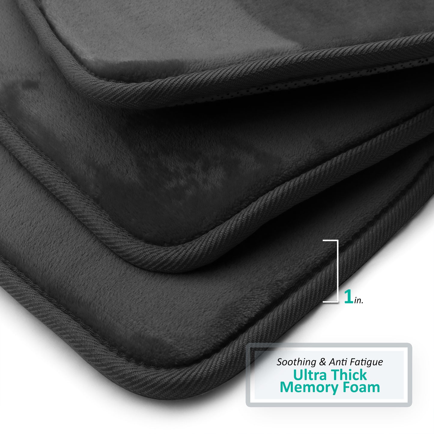 Clara ™ by Clara Clark® Memory Foam Bath Mat - 3 Pack