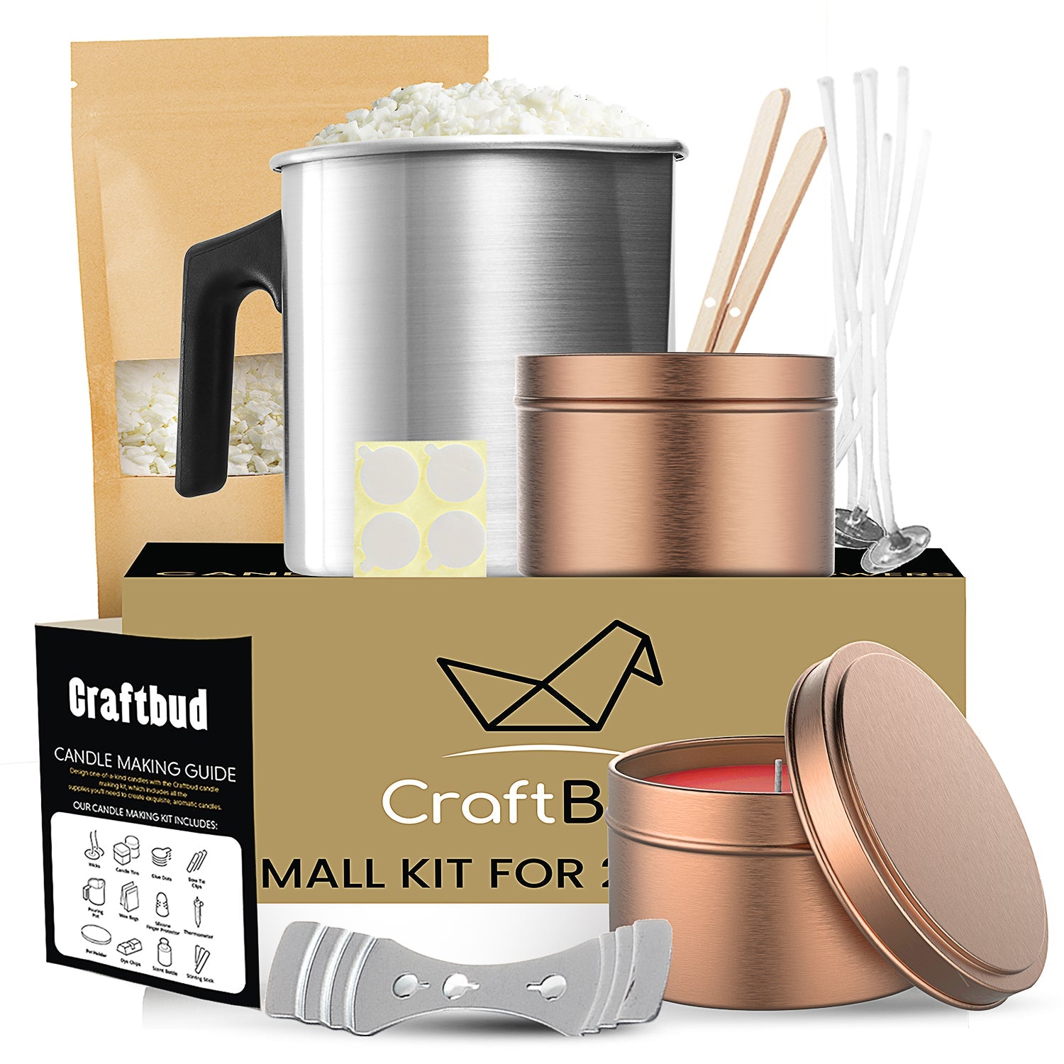 Hearth & Harbor DIY Candle Making Kit for Adults - Complete Premium Se –  Cozy Array