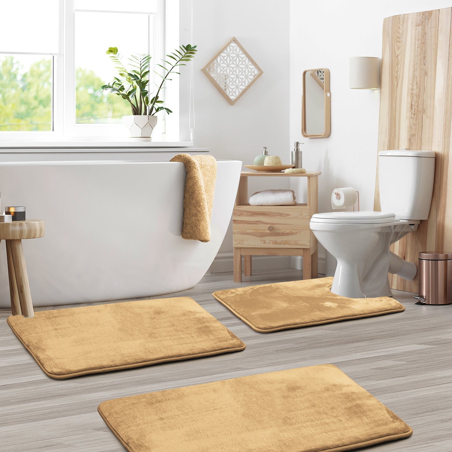 Clara ™ by Clara Clark® Memory Foam Bath Mat - 3 Pack