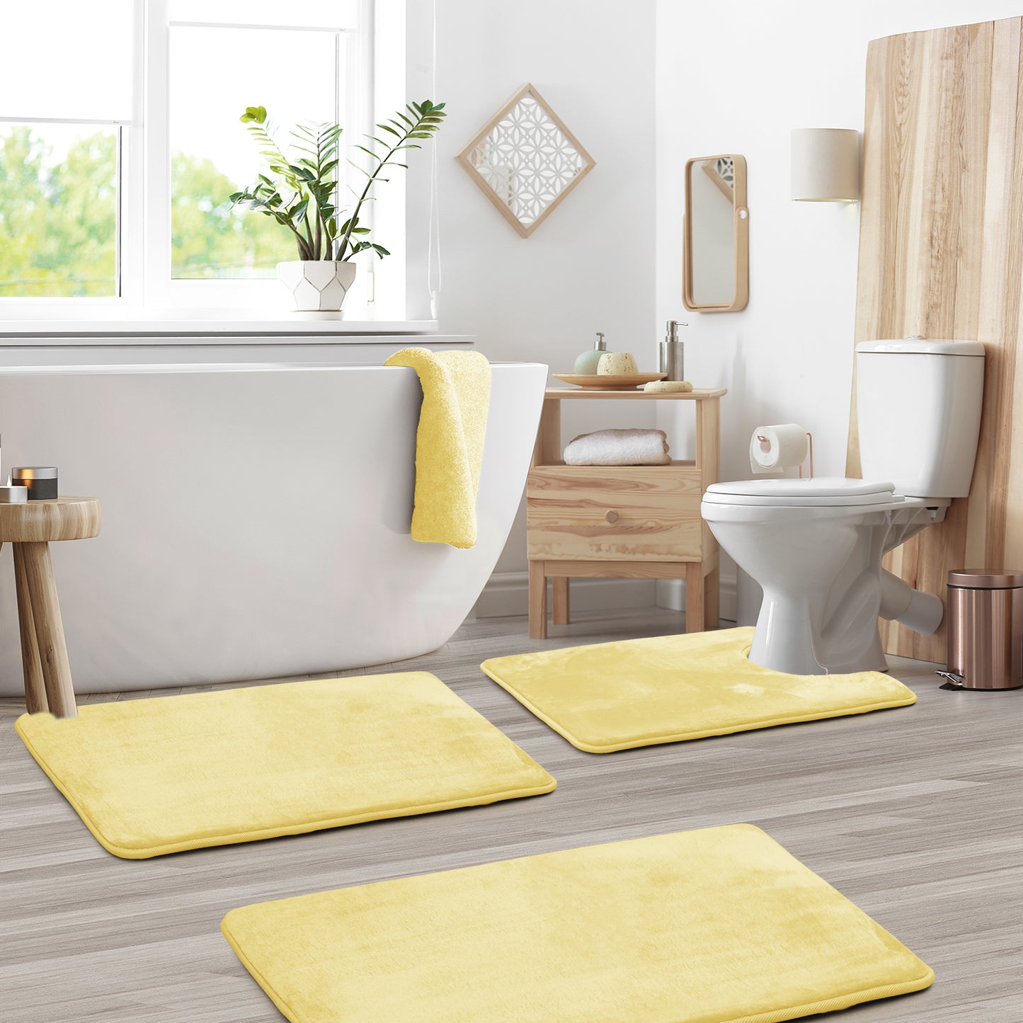 Clara ™ by Clara Clark® Memory Foam Bath Mat - 3 Pack