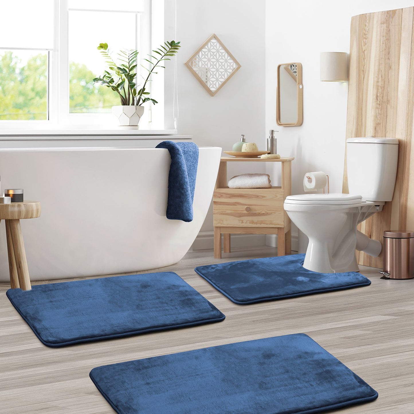 Clara ™ by Clara Clark® Memory Foam Bath Mat - 3 Pack