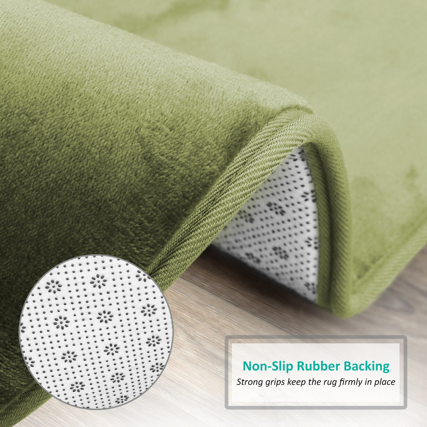 Clara Clark Memory Foam Bath Mat - 3 Pack