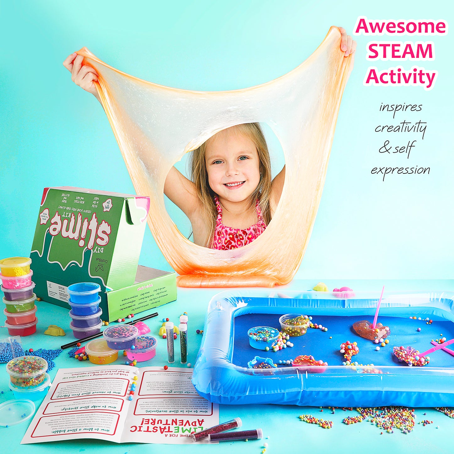 CraftBud Slime Kit DIY Toy