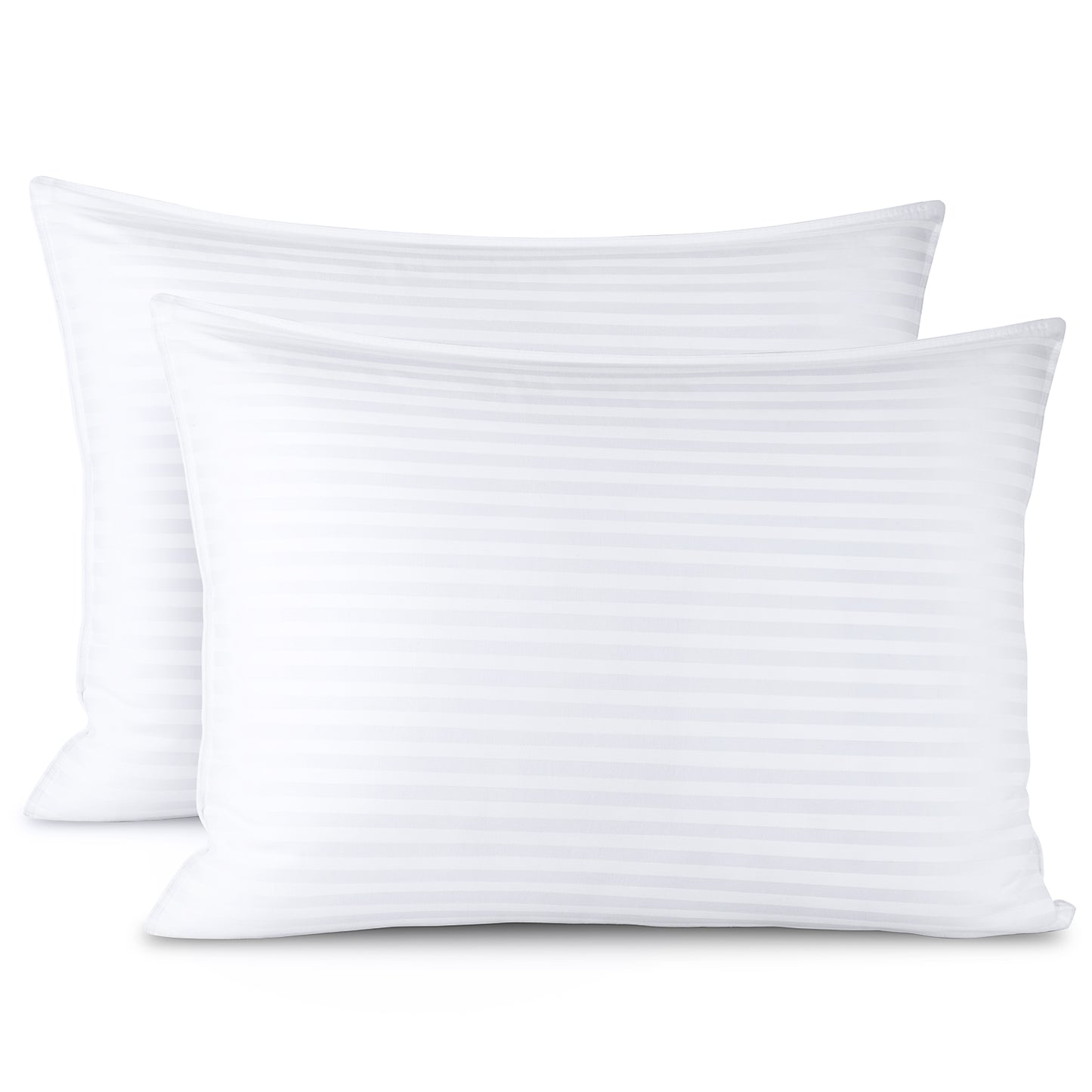Nestl Bed Pillows for Sleeping | Down Alternative Sleep Pillows | 100% Cotton Pillow Covers with Poly Fiber Filling | Soft Pillow for Sleeping