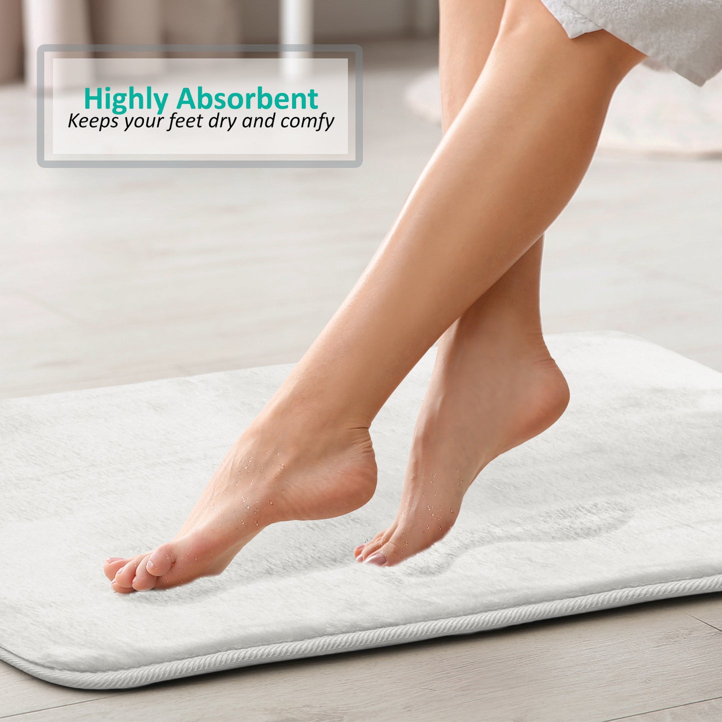 Clara ™ by Clara Clark® Memory Foam Bath Mat - 3 Pack